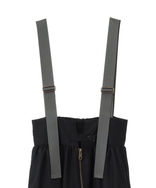 Green Parks ・ＤＯＵＢＬＥ　ＦＬＡＧＳ　サスペンダーミリタリースカ Black