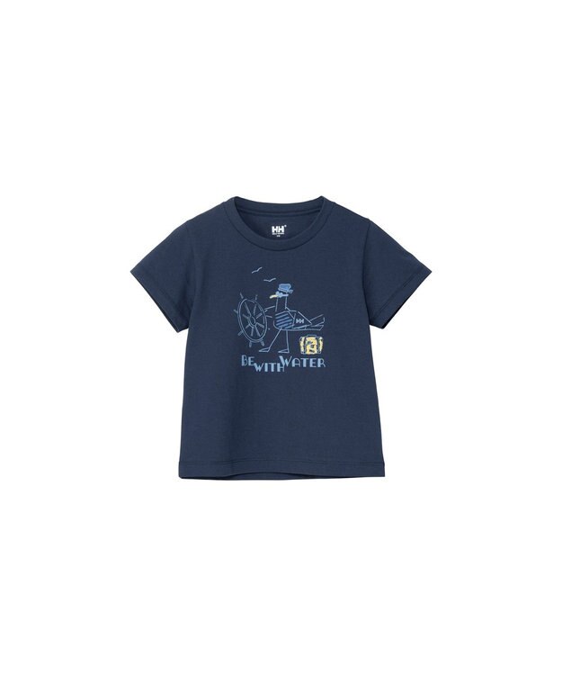 HELLY HANSEN 【キッズ】ショートスリーブ アニマル ティー オーシャンネイビー