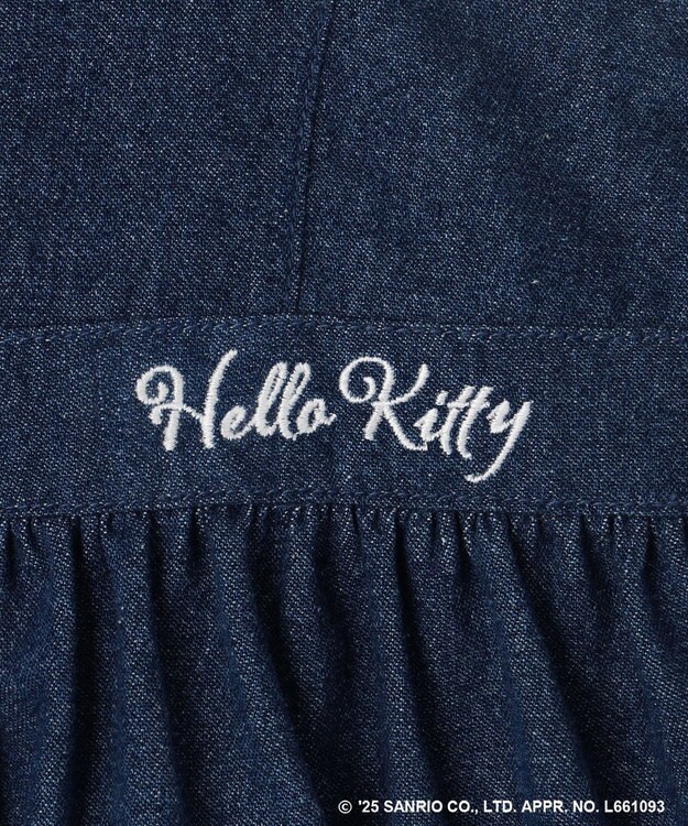 ANY KIDS 【ハローキティ×ANY KIDS】デニムジャンパースカート インディゴ