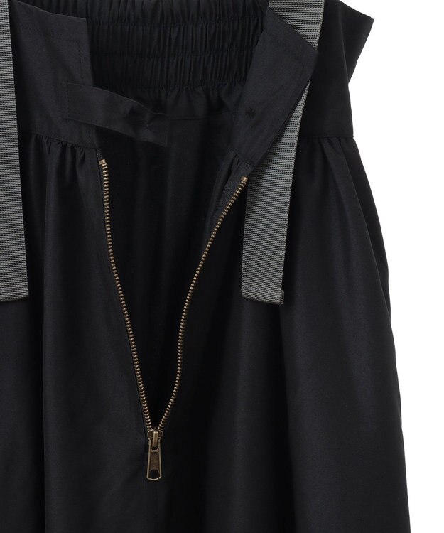 Green Parks ・ＤＯＵＢＬＥ　ＦＬＡＧＳ　サスペンダーミリタリースカ Black