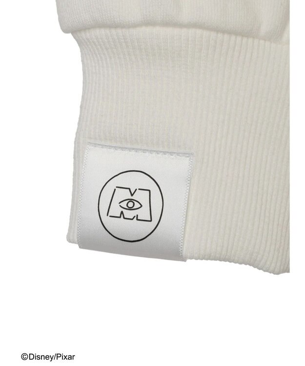 Green Parks モンスターズ・インク／ワンポイント裏毛スウェット Purple