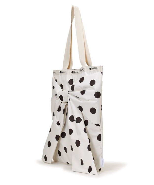 LeSportsac LG BOW EMERALD TOTE/ノワールポルカドットスナイデル ノワールポルカドットスナイデル