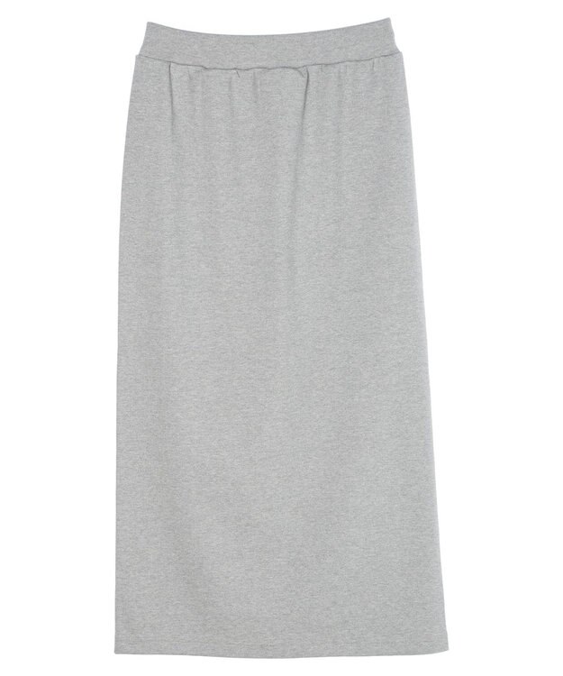 CRAFT STANDARD BOUTIQUE リブロングスカート Light Gray Mixture