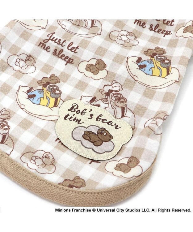 PET PARADISE ミニオン ペティヒート タンクトップ ボブ ティム柄  小型犬 ベージュ