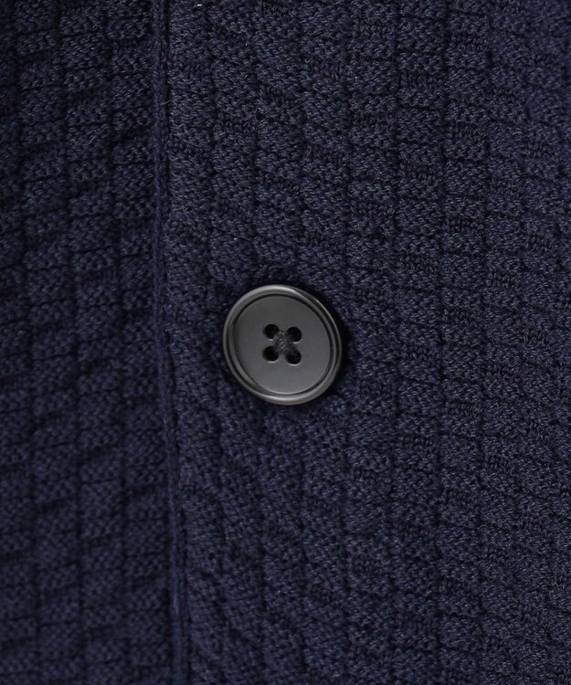 J.PRESS MEN 【KING SIZE】ハイツイストリンクス ニットベスト ネイビー系