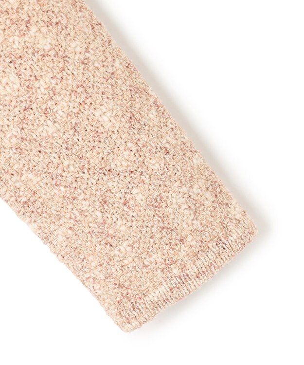 TOCCA TWEEDY MAZE ニットジャケット ピンク系