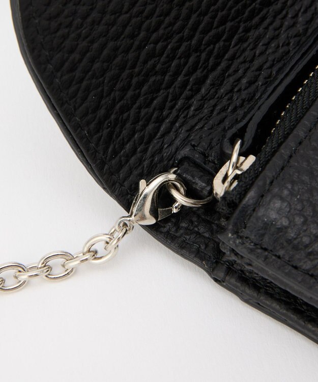 russet チェーンミニウォレット(SO-434) Black