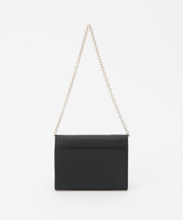 russet チェーンミニウォレット(SO-434) Black