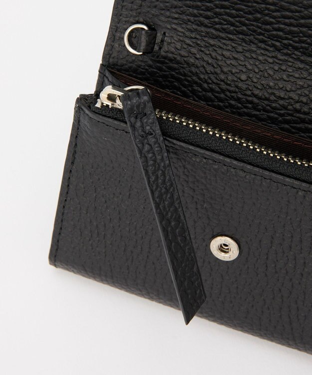russet チェーンミニウォレット(SO-434) Black