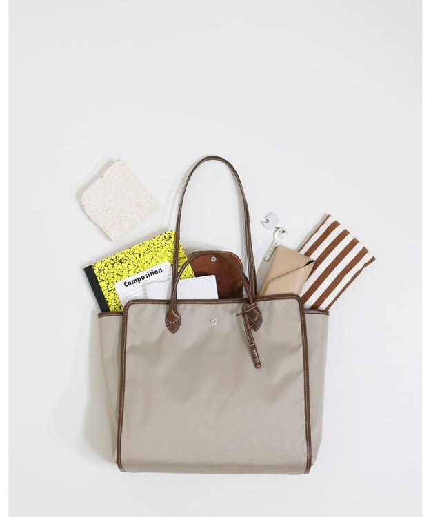 MORROW by thank 【A4サイズ収納可/軽量】NYC BAG トートバッグ ベージュ
