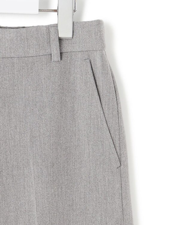 23区 【滝沢眞規子さん着用/VERY掲載】TRストレッチギャバ ワイド パンツ グレー系