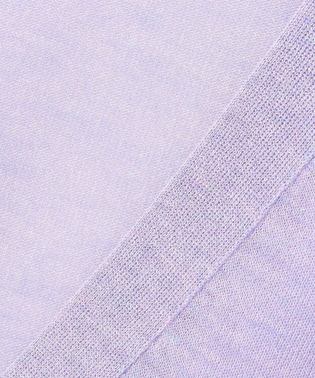 トッカ シルクリブ カーディガン 水色 ドットボタン ニットカーディガン