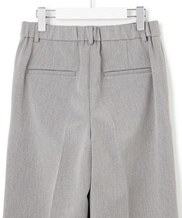 23区 【滝沢眞規子さん着用/VERY掲載】TRストレッチギャバ ワイド パンツ グレー系