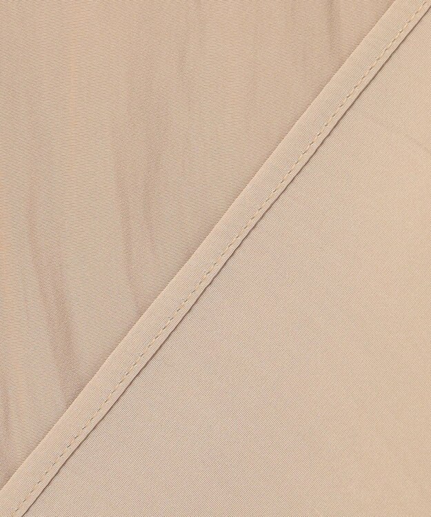 組曲 S ギャザーライトデシン ブラウス ベージュ系