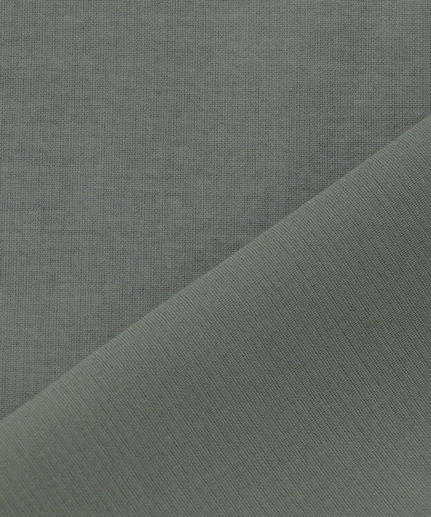 23区 【洗える】ライトシアーマットクロス ジレ カーキ系