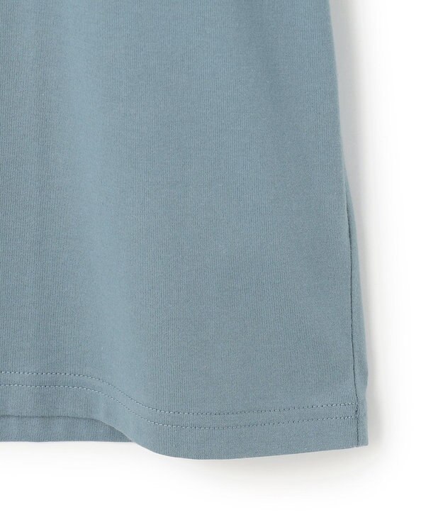 J.PRESS MEN 新デザイン【BULLDOG BOY】プリント Tシャツ サックスブルー系