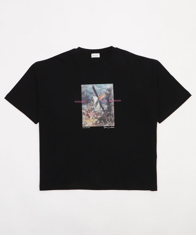 WEGO ARTCOLLECTIONプリントT（SS） ブラック