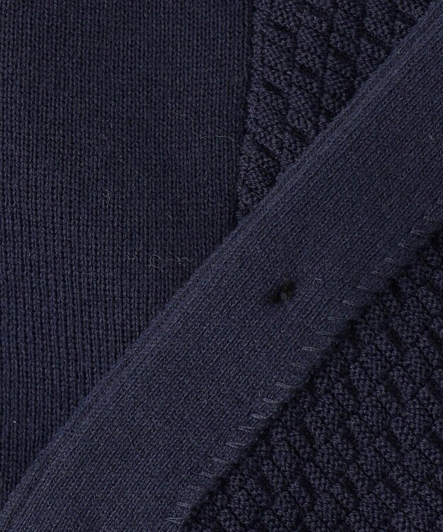 J.PRESS MEN 【KING SIZE】ハイツイストリンクス ニットベスト ネイビー系