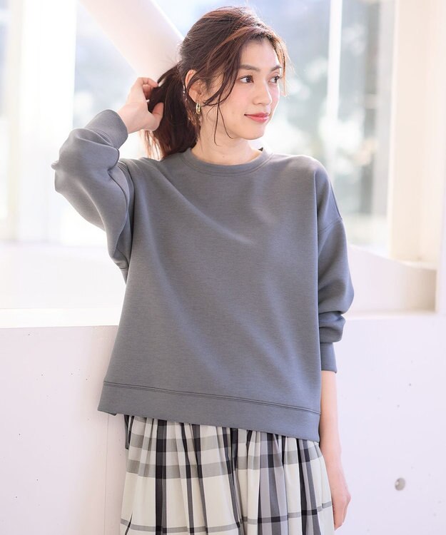 ANY 【洗濯機可】ダンボールプルオーバー チャコール