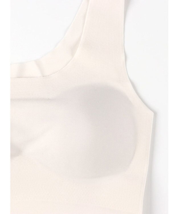 WACOAL ブラトップ【GOCOCi ゴコチ】 伸びがいい フラット仕上げ タンクトップ UGG210 /ワコール アイボリー