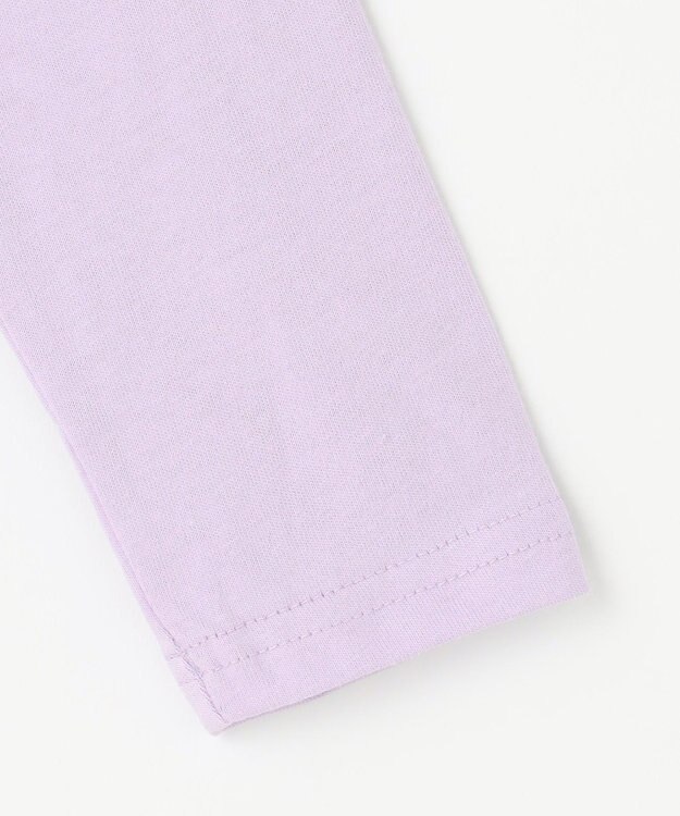 ANY KIDS アニマル×フルーツ 長袖 Tシャツ ラベンダー×ウサギ