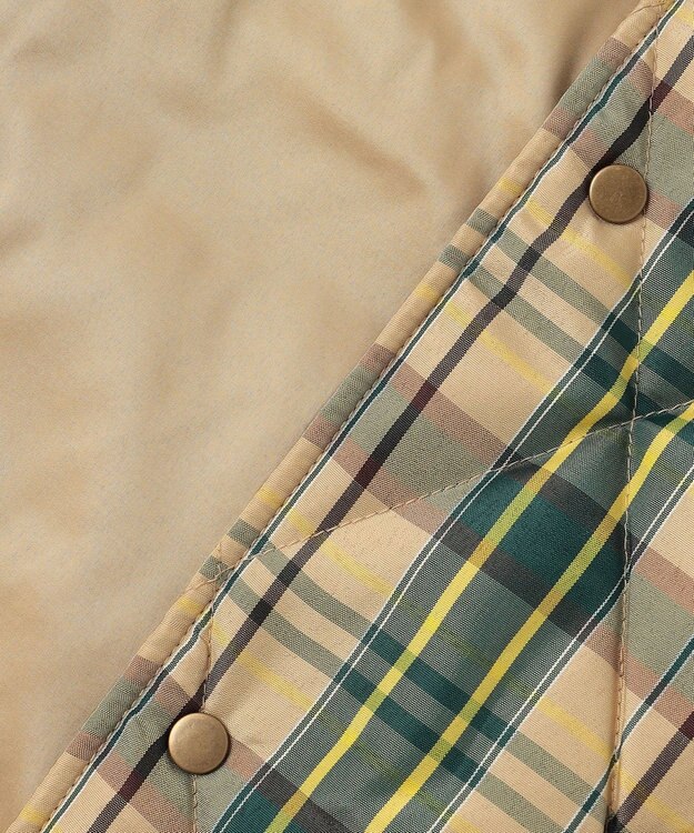 J.PRESS YORK STREET 【WOMEN】チャックキルティング ショートコート ベージュ系3