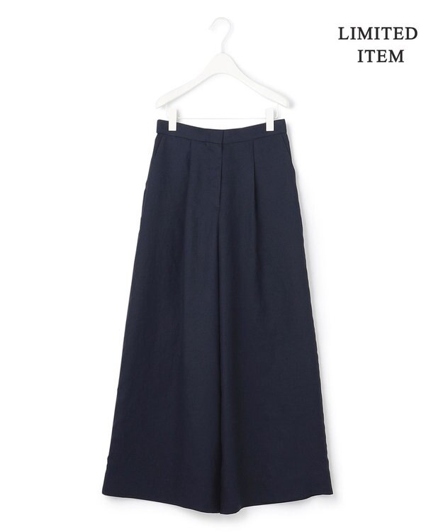 ICB 【WEB限定】 Slub タックパンツ ネイビー系