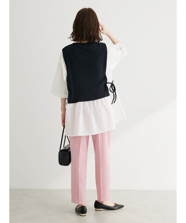 Green Parks テレコドッキングチュニック Off White