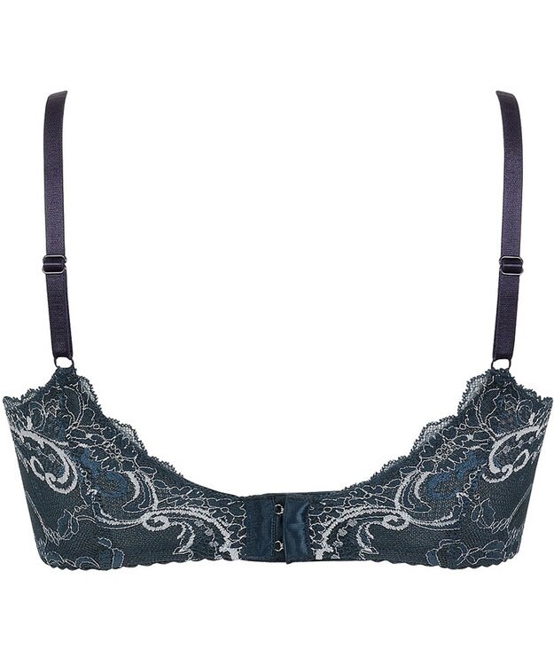 Wing ブラジャー Wing Lesiage 脇すっきりの着やせシルエット 背中すっきり 【2860シリーズ】 ブラ PB2861 ウイング／ワコール グレイッシュブルー