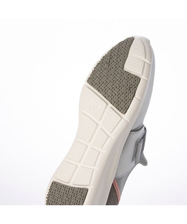 ing <ing>【レイン対応】ストレッチハンズフリースニーカー シルバーコンビ