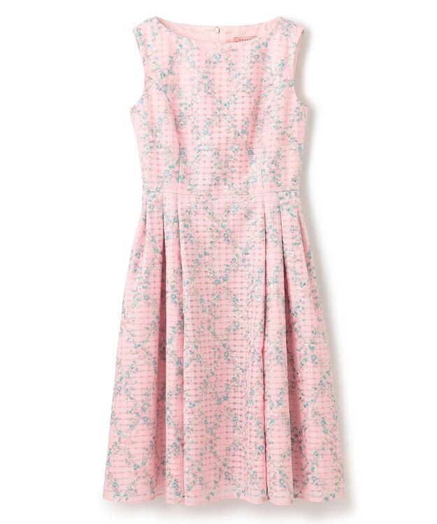 TOCCA 【洗える】FLOWER IN SUGAR ドレス ピンク系