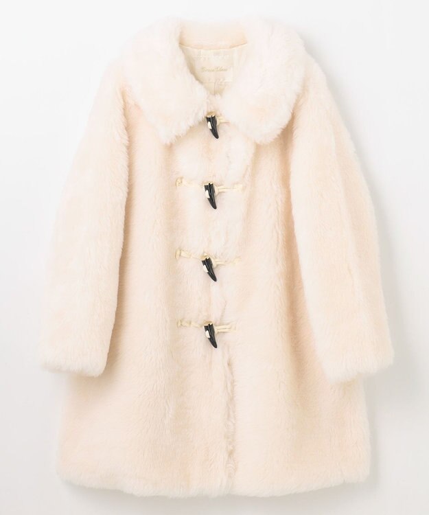 GRACE CONTINENTAL ウールボアショートコート キナリ