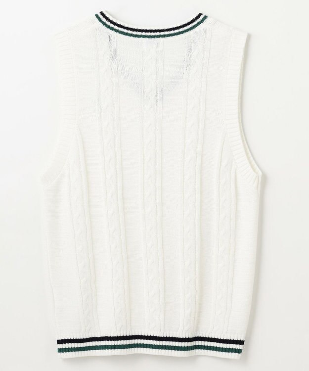 J.PRESS KIDS 【140-170cm】チルデン ニットベスト アイボリー系