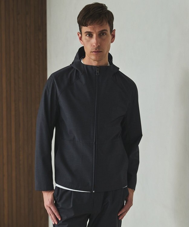 GOTAIRIKU カジュアルセットアップ対応【洗える/ストレッチ】YUNSA ライトパーカ グレー系