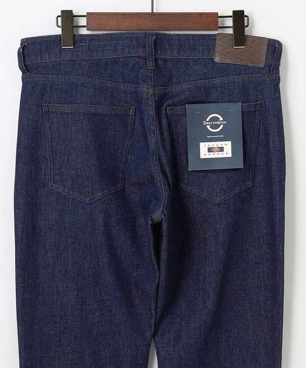 JOSEPH ABBOUD 【ストレッチ/きれいめコーデに！】2WAY ストレッチ デニム ネイビー系