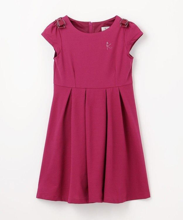 組曲 KIDS 【110-140㎝】ソロナタック ワンピース ラズベリー系