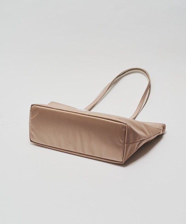 russet バイカラーレザーハンドルトートバッグ(SF-279) PinkBeige