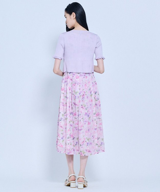 TOCCA HALF SLEEVE AJISAI ボレロ ライラック系