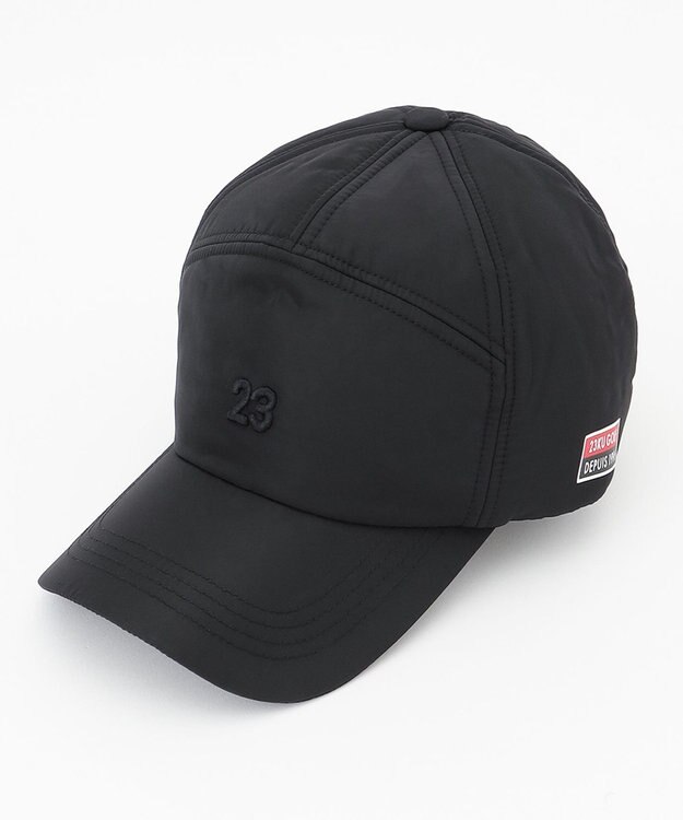 23区GOLF お洒落に防寒！【UNISEX】キルティングキャップ ブラック系