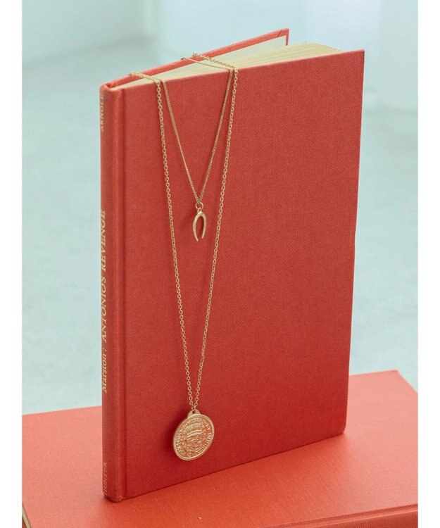 AMERICAN HOLIC コインＳＥＴネックレス Gold