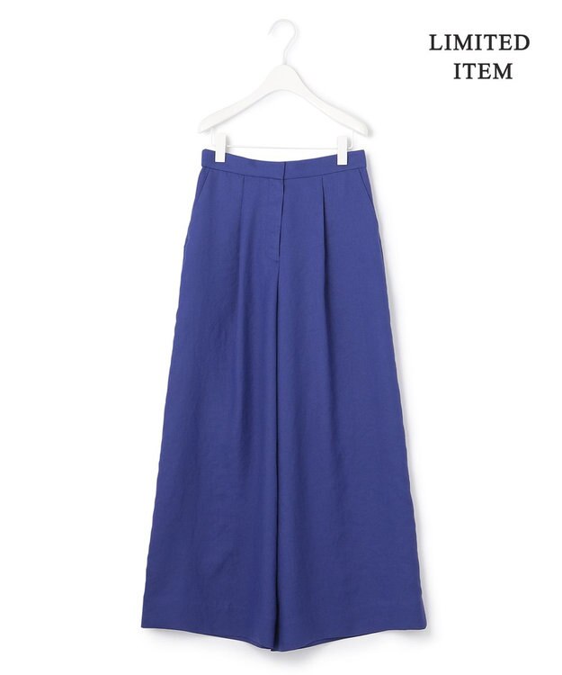 ICB 【WEB限定】 Slub タックパンツ ブルー系