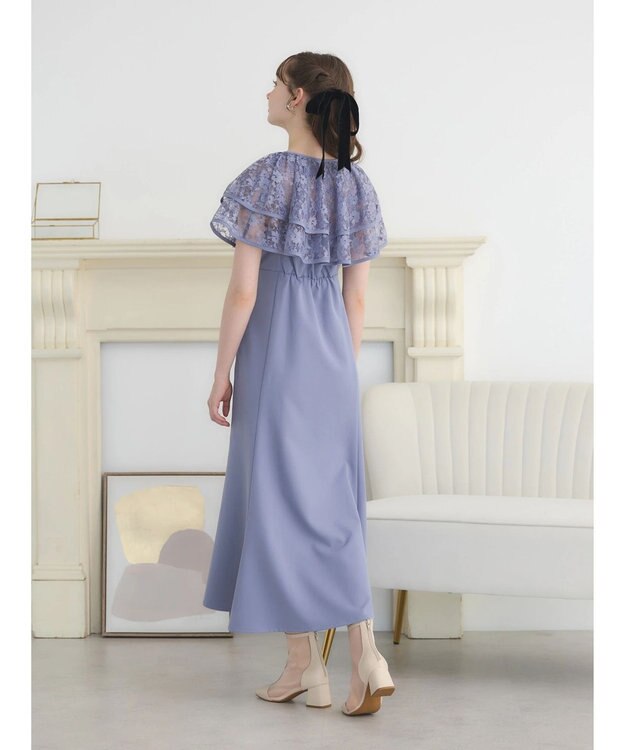 earth music&ecology ＳＥＴ２点レースボレロ＋キャミワンピース Sax