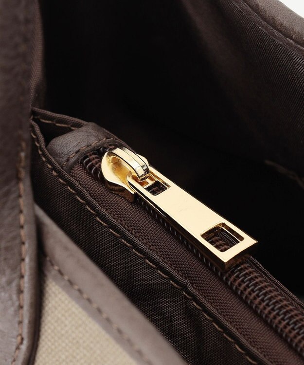 ANY 【PC・A4サイズ収納可】ステッチラインキャンバストート チャコールグレー