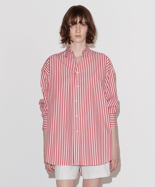 NAVE 【Nave　洗える】チュニック シャツ レッド系1