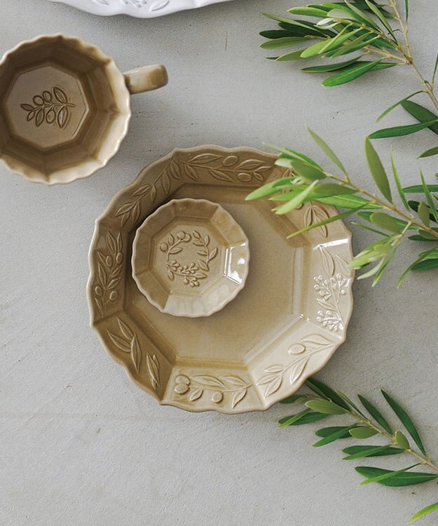 aito製作所 オリーヴ　プレート Мサイズ イエロー_111138