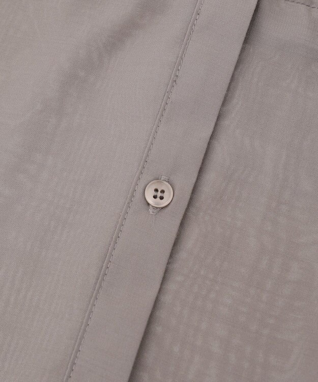 AMERICAN HOLIC シアーウエストドロストロングシャツ Gray Beige