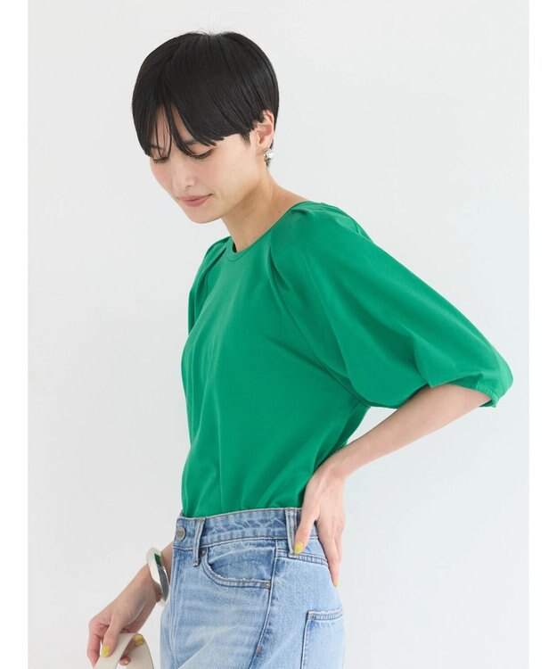 AMERICAN HOLIC パフスリーブカットプルオーバー Green