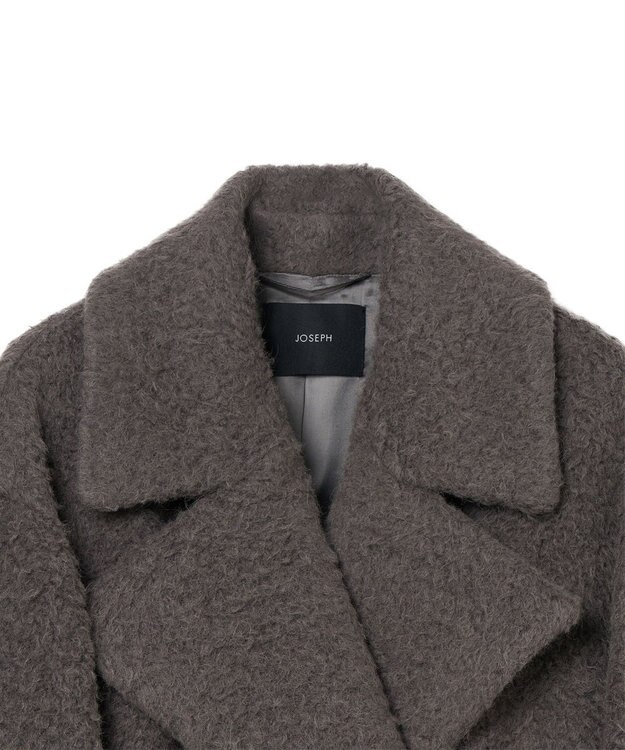 JOSEPH アルパカブランケット　ショートコート Carob