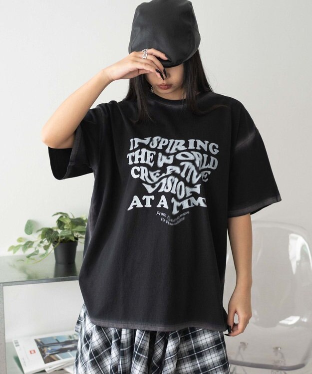 WEGO スプレーグラフィックBIGT ブラック