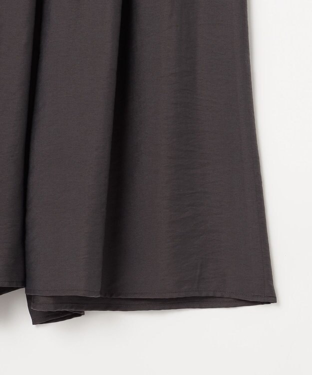 自由区 【セットアップ対応・接触冷感・UVケア・洗える】エアリーツイルキュロット パンツ バーント